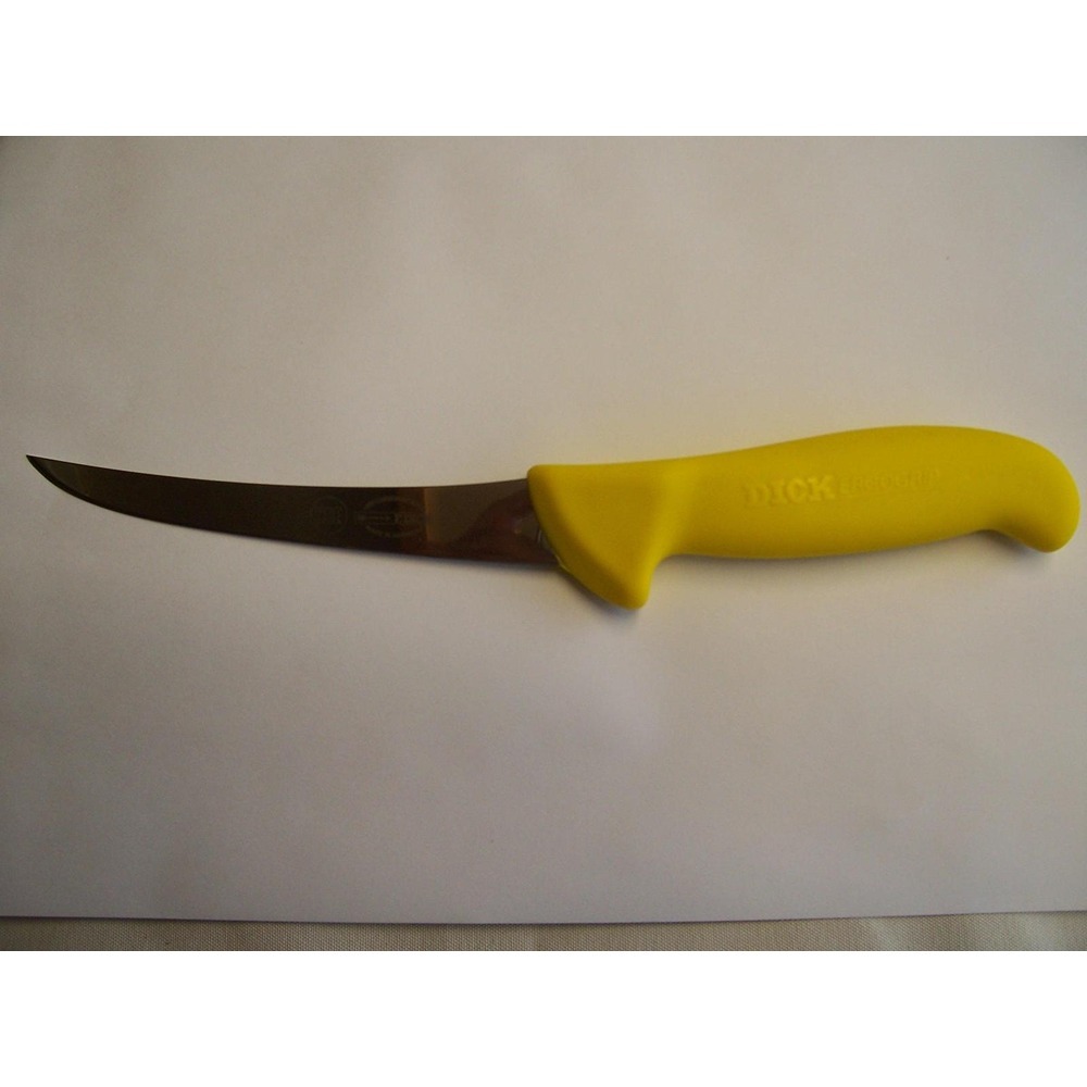 F Dick Ergogrip Curved Boning Knife Yellow Stiff 15 Cm 8299115 02