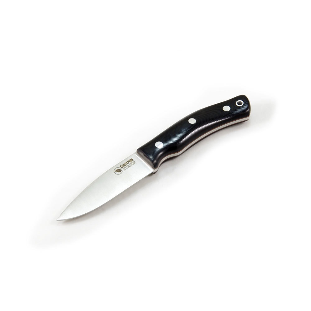 CASSTROM 13120 No. 10 Swedish Forest Knife - Black Micarta