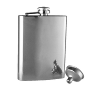 Avanti Hip Flask With Funnel | Polished