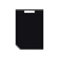 BLACK COLOR POLYPROPYLENE CUTTING BOARD