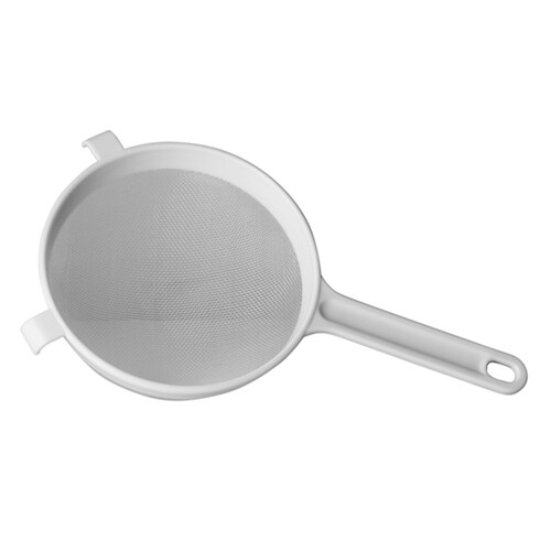 Plastic Strainer, 10cm - White