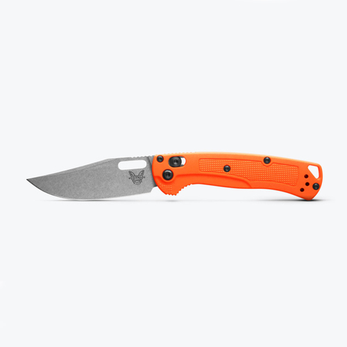 Benchmade 15533  MINI TAGGEDOUT® | ORANGE GRIVORY® Folding Knife