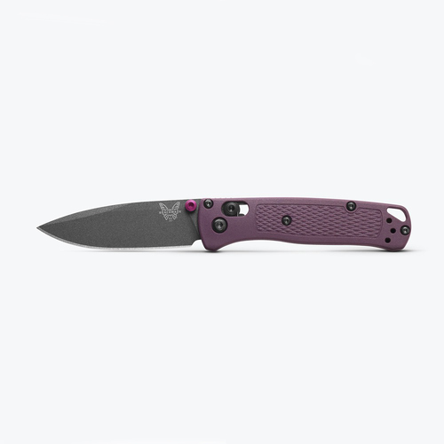 BENCHMADE 533GY-09 Mini Bugout® | Dark Purple Grivory® Folding Knife