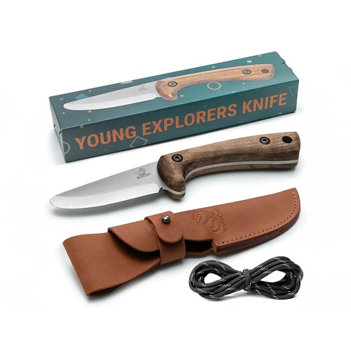 Beaver Craft BCBSH-kid  Kid-Safe Fixed Blade Knife for Outdoor Activities
