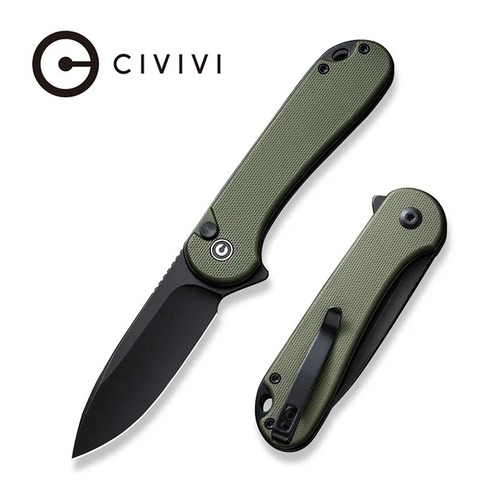 CIVIVI C18062P-3 Button Lock Elementum II Folding Knife