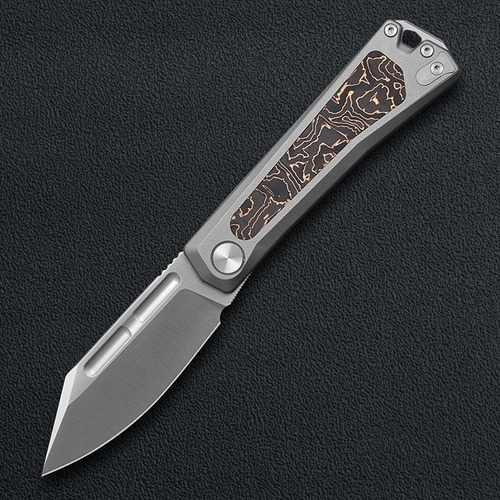 Geezer CF Copper Inlay Titanium