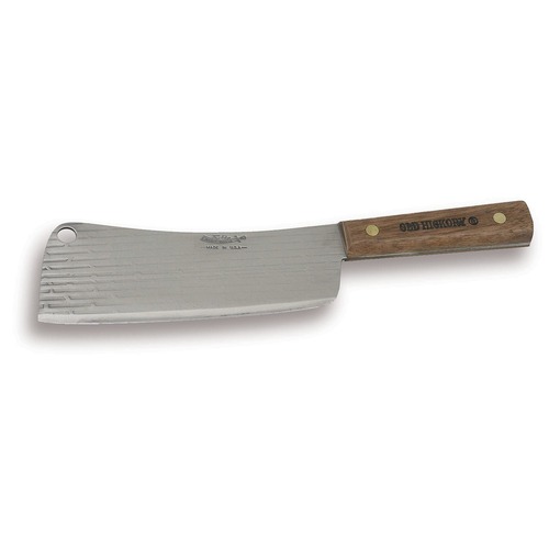 Ontario Knife Company Ontario Old Hickory 7  Clever Knife w/Wood Handle